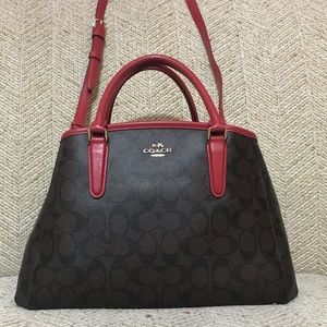 📕Coach Coated Canvas Satchel/Crossbody📕